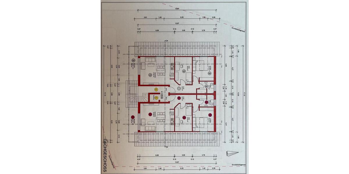 Dachgeschoßwohnung Aschaffenburg Gailbach - 3 Zimmer, 77 m&sup2;, 390.000&euro; | Angebot:27071200