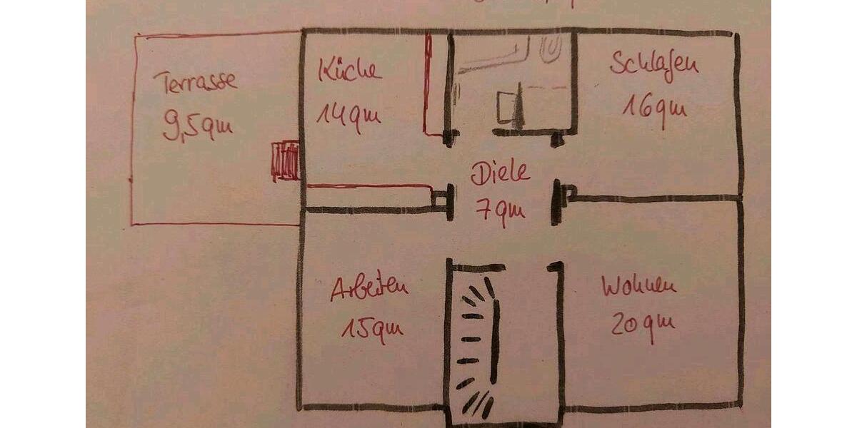 Erdgeschoßwohnung Kahl am Main - 3 Zimmer, 88 m&sup2;, 1.050&euro; | Angebot:25944340