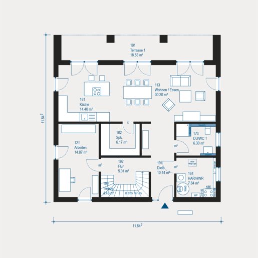 Moderne Villa nach Ihren Wünschen in Gründau - Projektierung nach Ihren Vorstellungen - Villa Gründau | Angebot:27322143