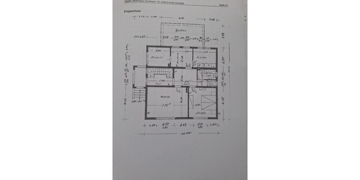 Mehrfamilienhaus, Wohnhaus Groß-Umstadt Umstadt - 9 Zimmer, 171 m&sup2;, 599.000&euro; | Angebot:25182040