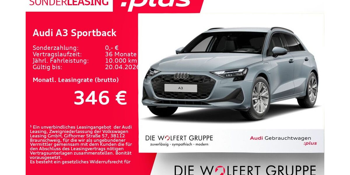 Audi A3 7.892 km 39.120 &euro; Großwallstadt 63868