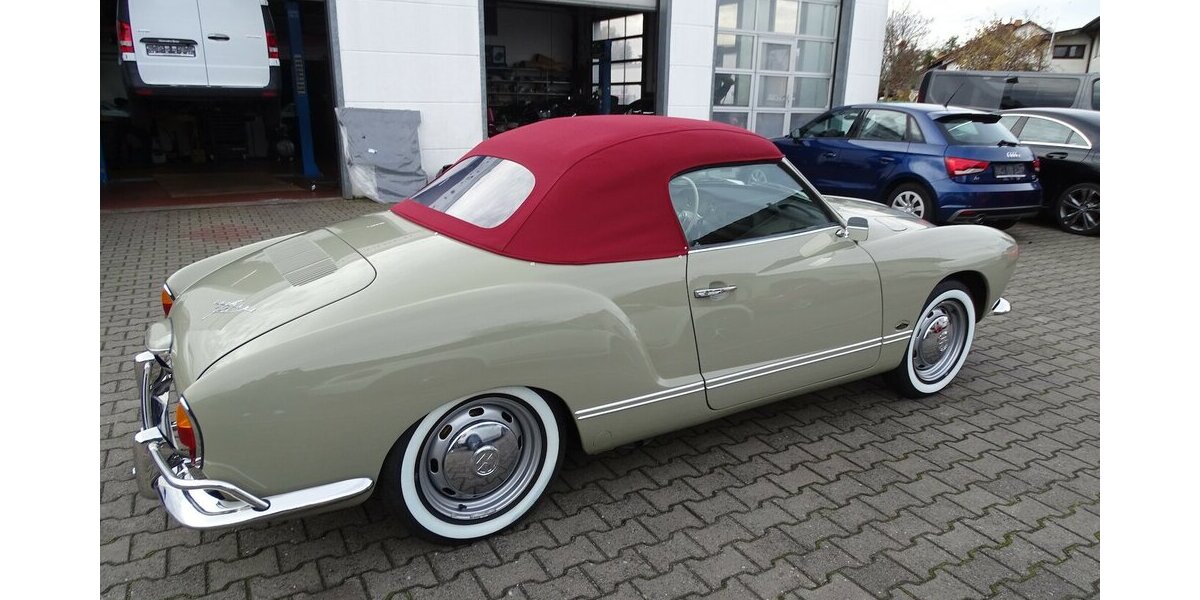 VW Karmann Ghia Cabrio vollständig restauriert 1.200 km 63.900 &euro; Rodgau 63110