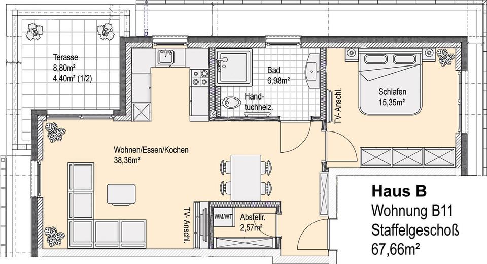 Einfamilienhaus Neuberg - 2 Zimmer, 67 m&sup2;, 1.139&euro; | Angebot:26490683