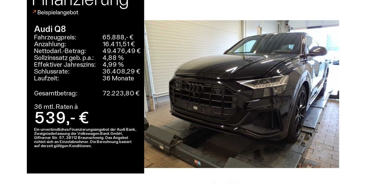 Audi Q8 68.500 km 65.888 &euro; Mühlheim 63165