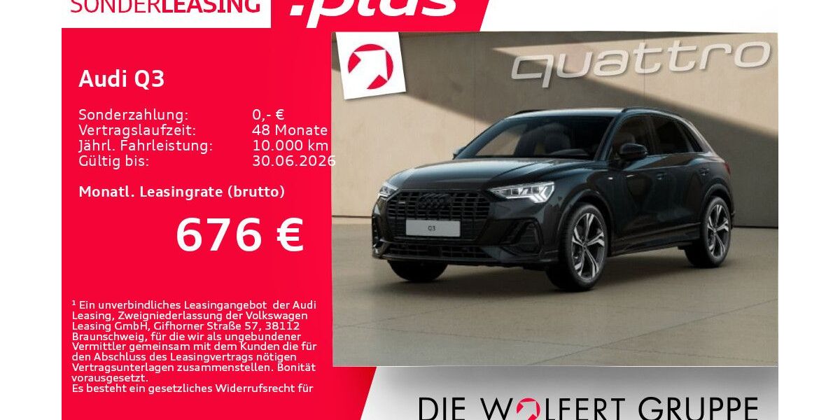 Audi Q3 18.696 km 52.898 &euro; Großwallstadt 63868