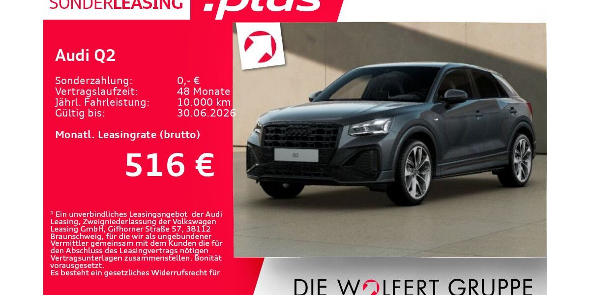 Audi Q2 11.659 km 41.889 &euro; Großwallstadt 63868