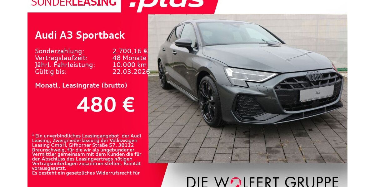 Audi A3 18.256 km 40.989 &euro; Großwallstadt 63868