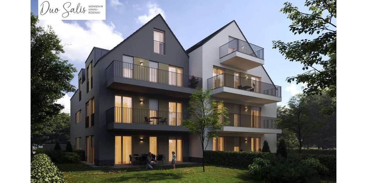 Etagenwohnung Hanau Lamboy - 4 Zimmer, 122 m&sup2;, 696.940&euro; | Angebot:26242425