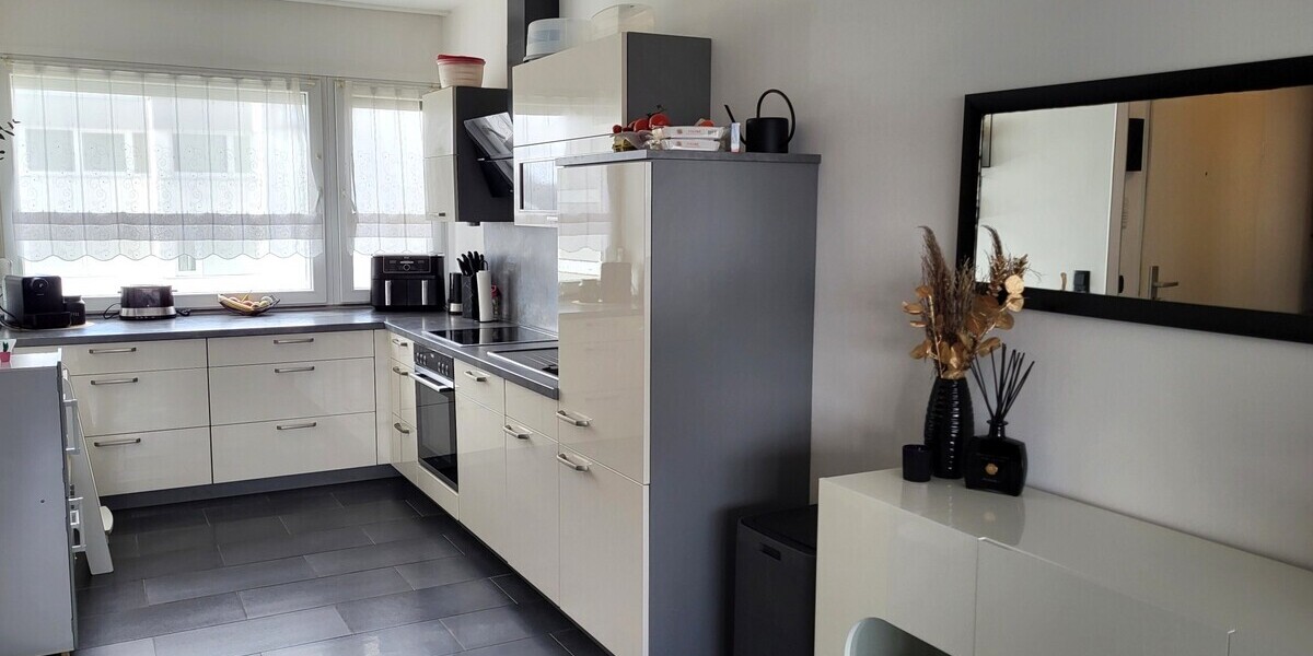 Modern sanierte 3 Zimmer-ETW in Ruhe und Blicklage - Etagenwohnung Bruchköbel | Angebot:26348249