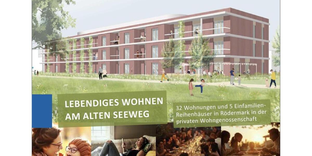 Erdgeschoßwohnung Rödermark - 3 Zimmer, 74 m&sup2;, 540&euro; | Angebot:25434175
