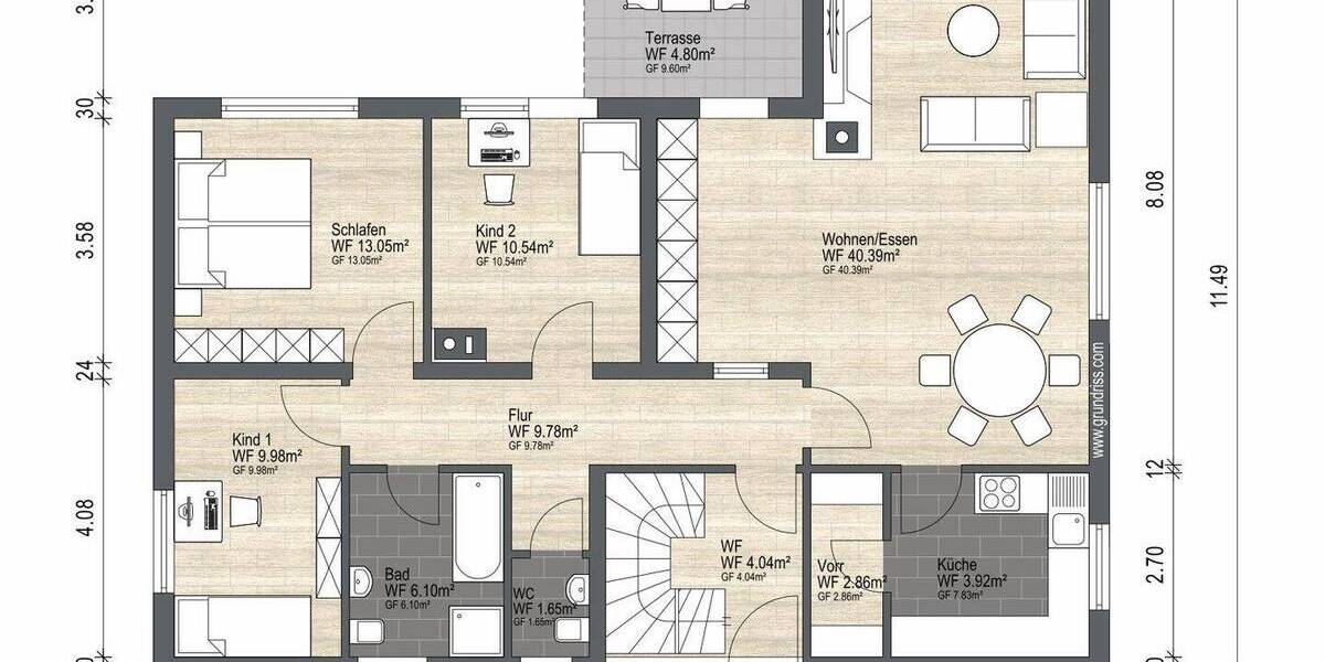 Einfamilienhaus Gelnhausen - 7 Zimmer, 205 m&sup2;, 610.000&euro; | Angebot:26684192