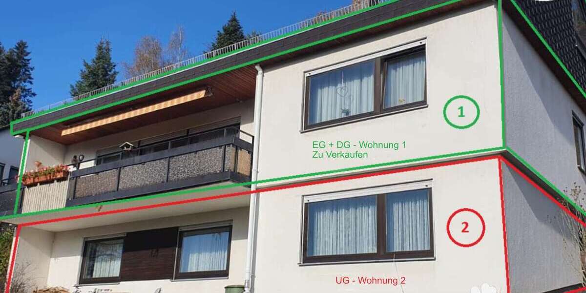 Etagenwohnung Laudenbach - 4.5 Zimmer, 142 m&sup2;, 349.000&euro; | Angebot:26189073