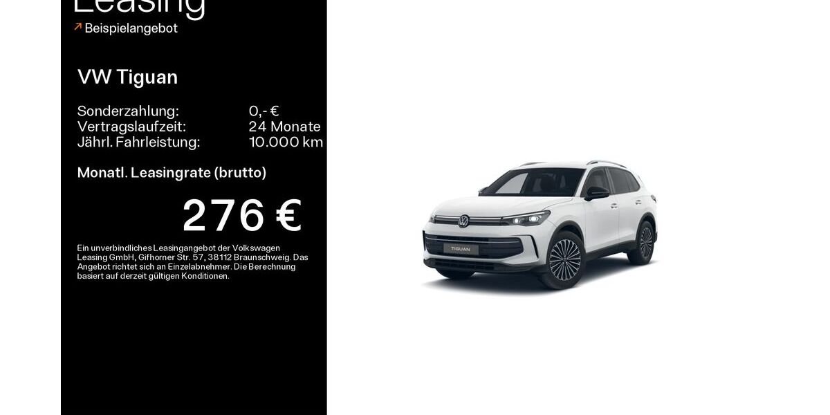 VW Tiguan 24.400 km 34.649 &euro; Linsengericht 63589