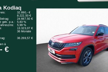 Skoda Kodiaq 74.500 km 32.890 &euro; Rödermark 63322