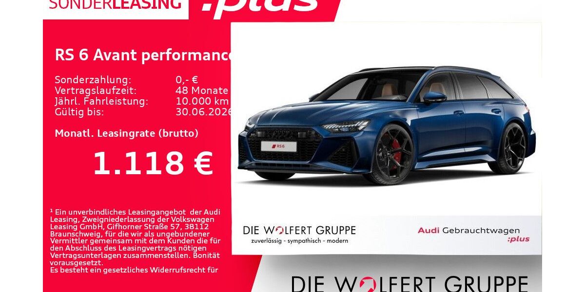 Audi RS6 27.932 km 109.980 &euro; Großwallstadt 63868
