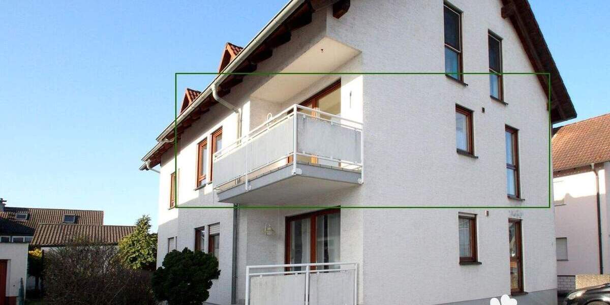 Etagenwohnung Stockstadt - 2 Zimmer, 49 m&sup2;, 192.000&euro; | Angebot:25800488