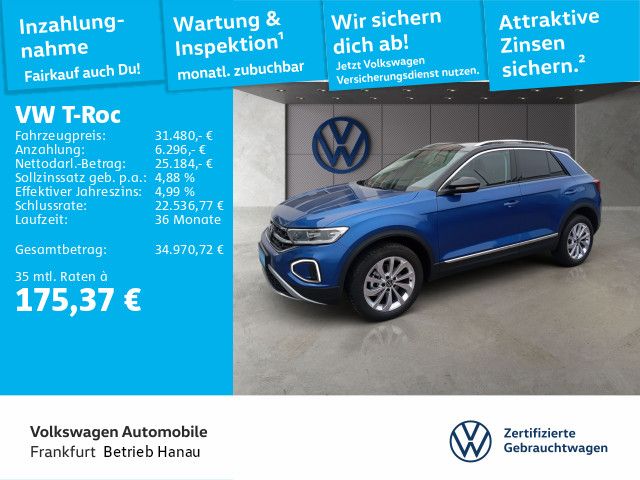 VW T-Roc 9.050 km 31.480 &euro; Hanau 63452