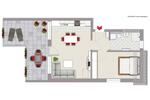 Maisonettenwohnung Groß-Umstadt Umstadt - 2.5 Zimmer, 85 m&sup2;, 1.150&euro; | Angebot:26660587