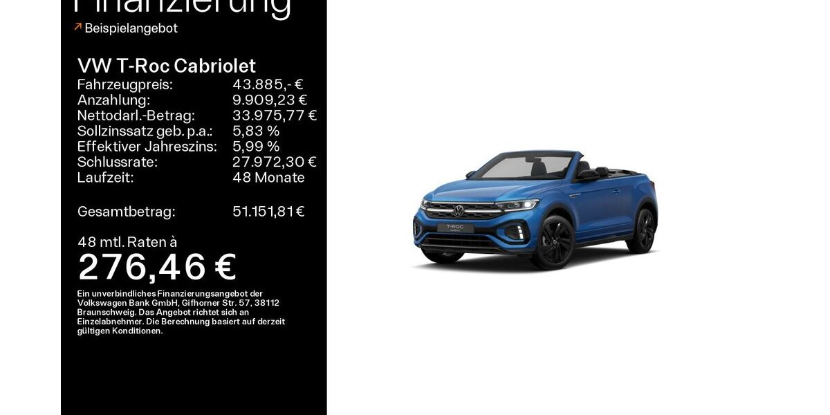 VW T-Roc 2.900 km 43.885 &euro; Mühlheim 63165