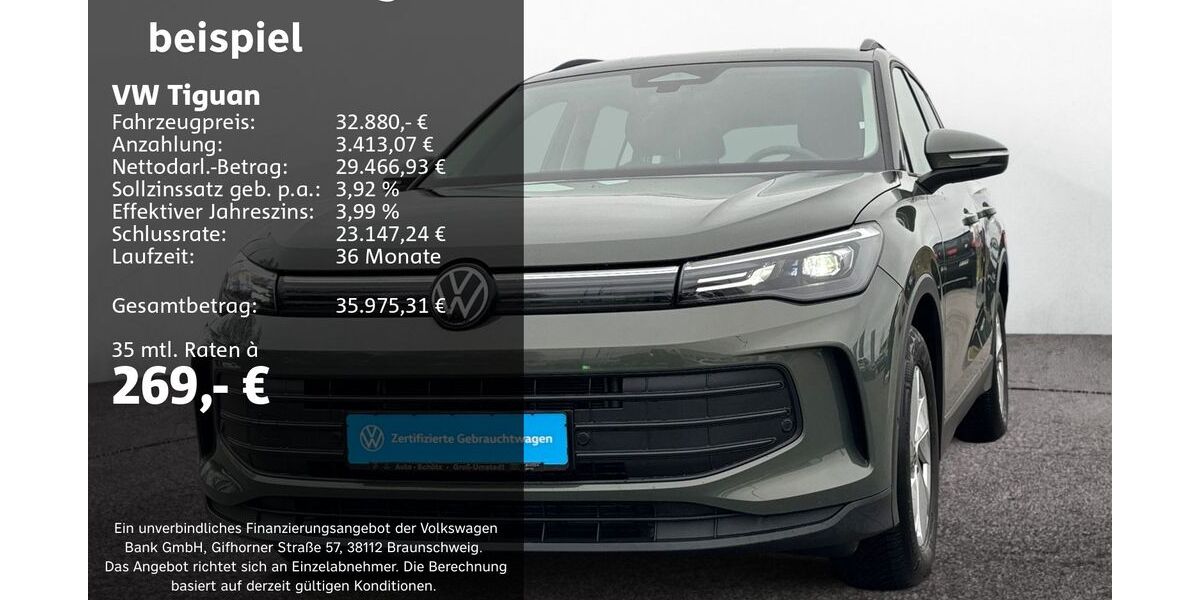 VW Tiguan 16.144 km 31.880 &euro; Groß-Umstadt 64823