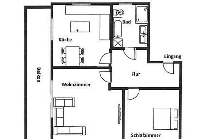 Wohnung Hösbach - 2 Zimmer, 75 m&sup2;, 1.095&euro; | Angebot:24631970