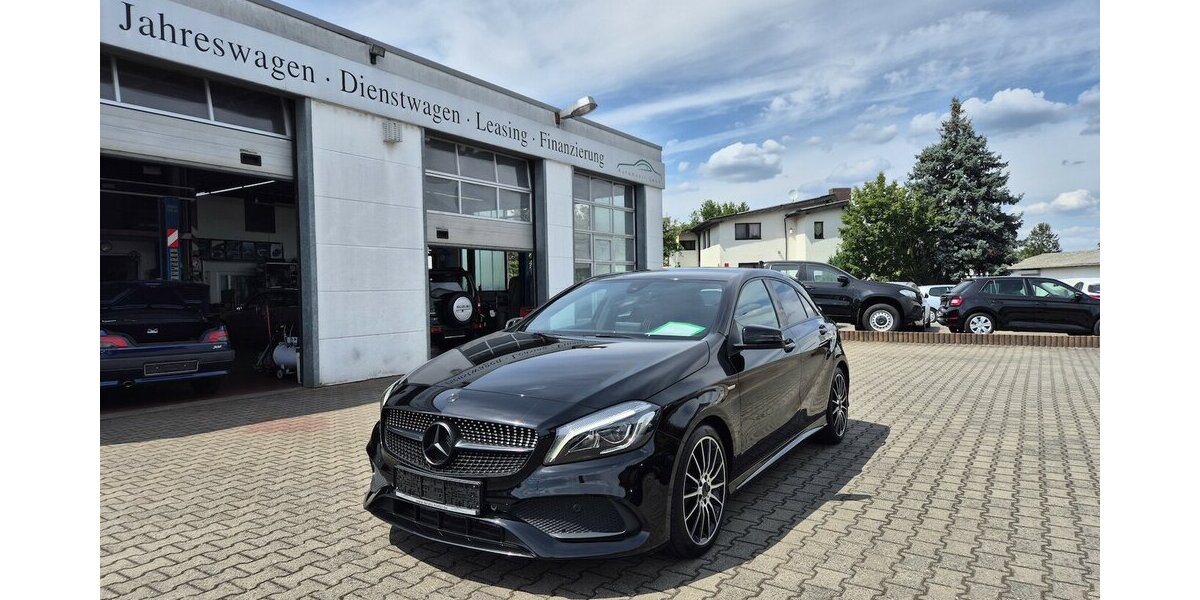 Mercedes-Benz A 200 BlueEfficiency, AMG-Line, LED, Klima, Navi, 91.800 km 17.790 &euro; Rodgau 63110