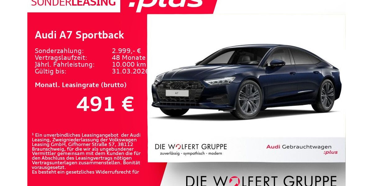 Audi A7 22.056 km 52.880 &euro; Großwallstadt 63868