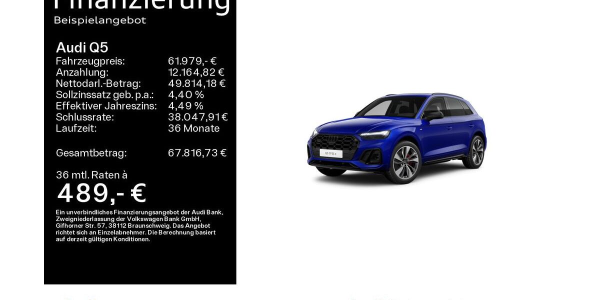 Audi Q5 9.400 km 61.979 &euro; Hanau 63452