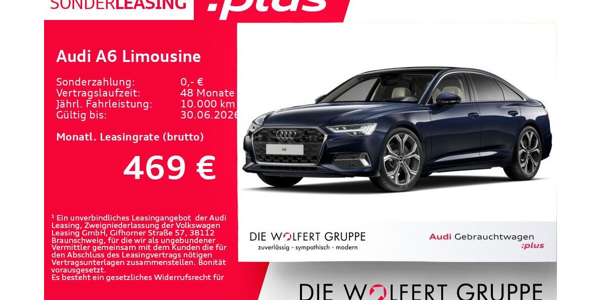 Audi A6 11.621 km 53.485 &euro; Großwallstadt 63868