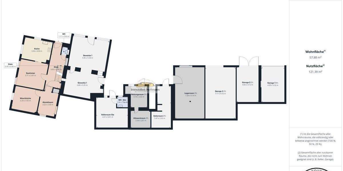 Mehrfamilienhaus, Wohnhaus Hasselroth Niedermittlau - 2 Zimmer, 307 m&sup2;, 489.000&euro; | Angebot:25699003