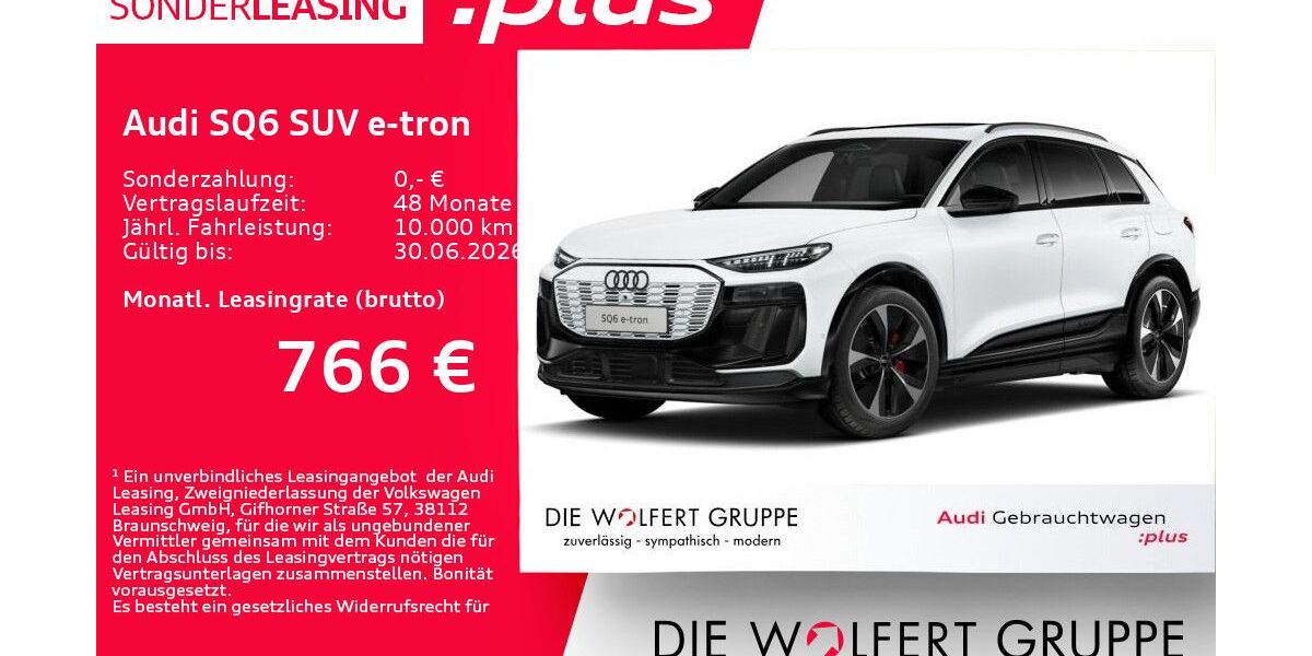 Audi SQ6 e-tron 5.798 km 80.570 &euro; Großwallstadt 63868
