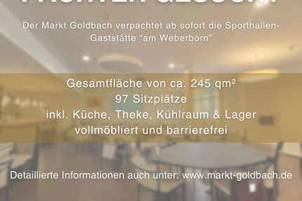 Gewerbeobjekt Goldbach - 1.350&euro; | Angebot:23290688