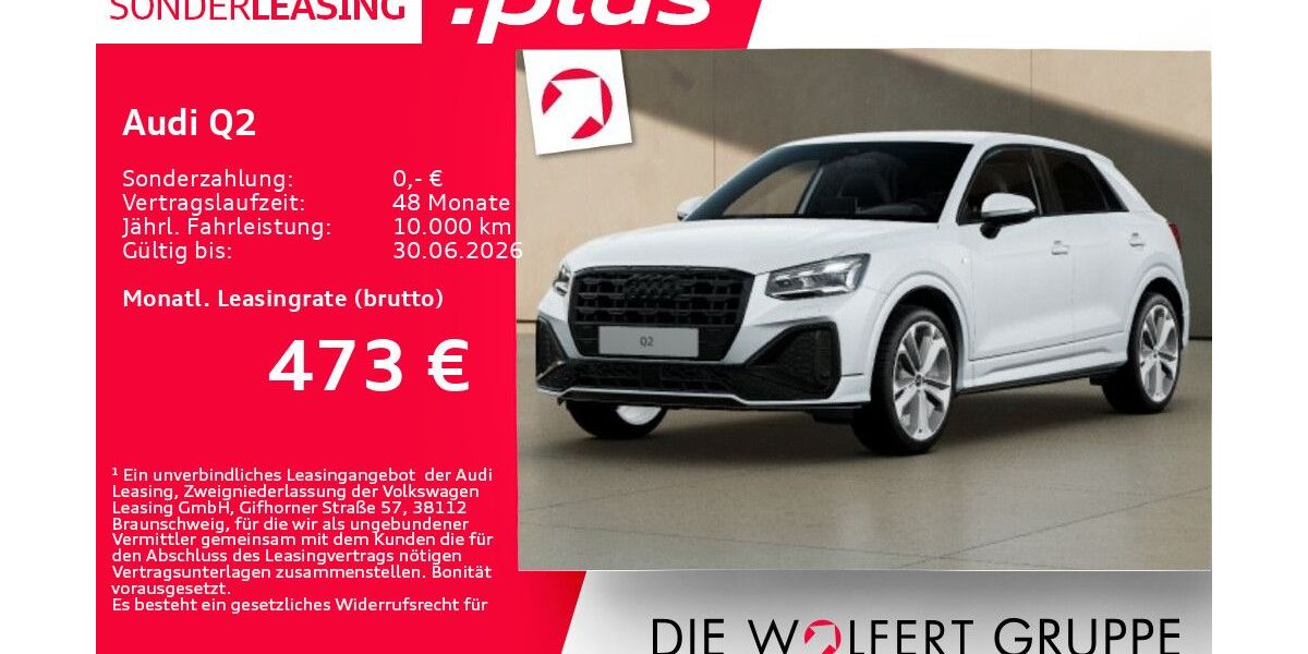 Audi Q2 12.188 km 39.119 &euro; Großwallstadt 63868