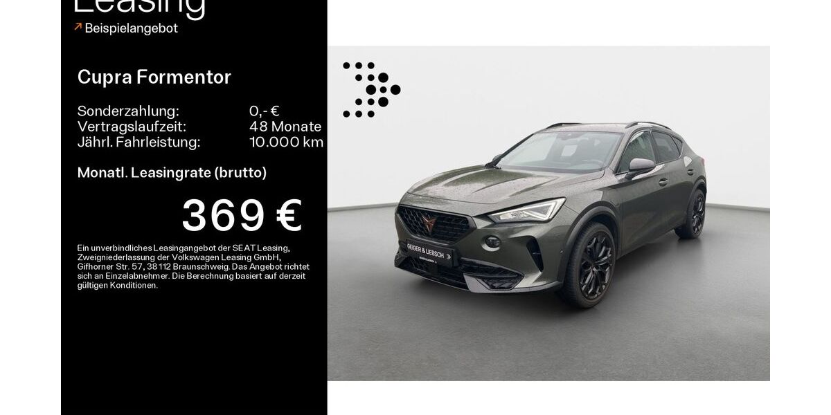 Cupra Formentor 29.800 km 29.889 &euro; Linsengericht 63589