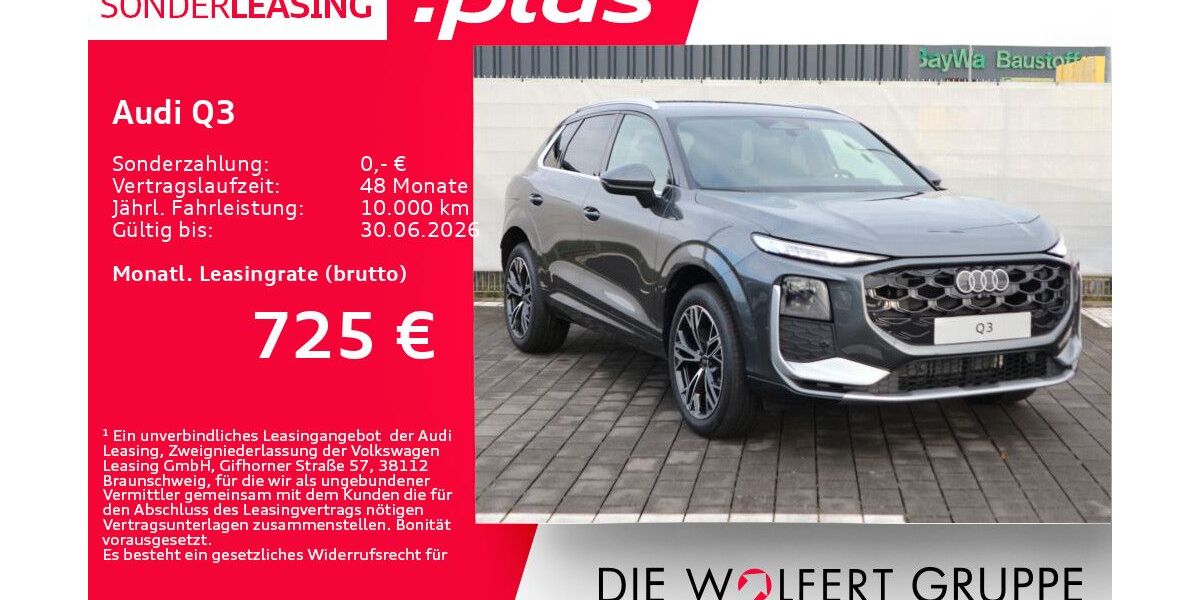 Audi Q3 18.904 km 55.369 &euro; Großwallstadt 63868
