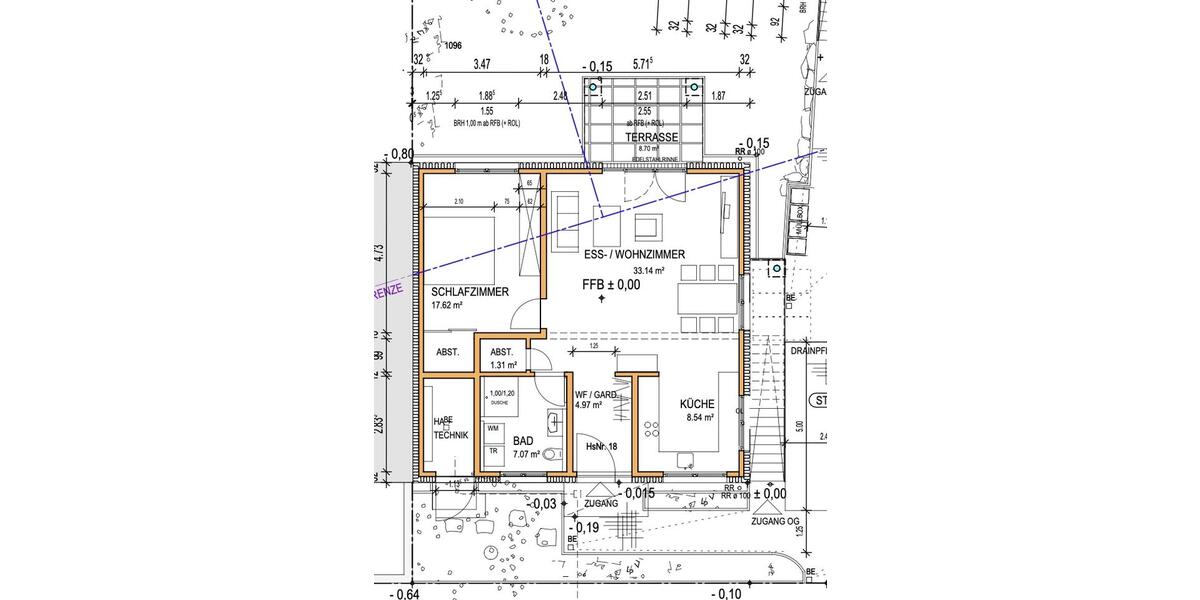 Erdgeschoßwohnung Aschaffenburg Gailbach - 2 Zimmer, 75 m&sup2;, 990&euro; | Angebot:25975894