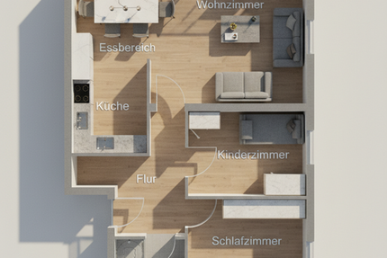 Wohnung Seligenstadt- Klein Welzheim Klein Welzheim - 3 Zimmer, 71 m&sup2;, 265.000&euro; | Angebot:23220872