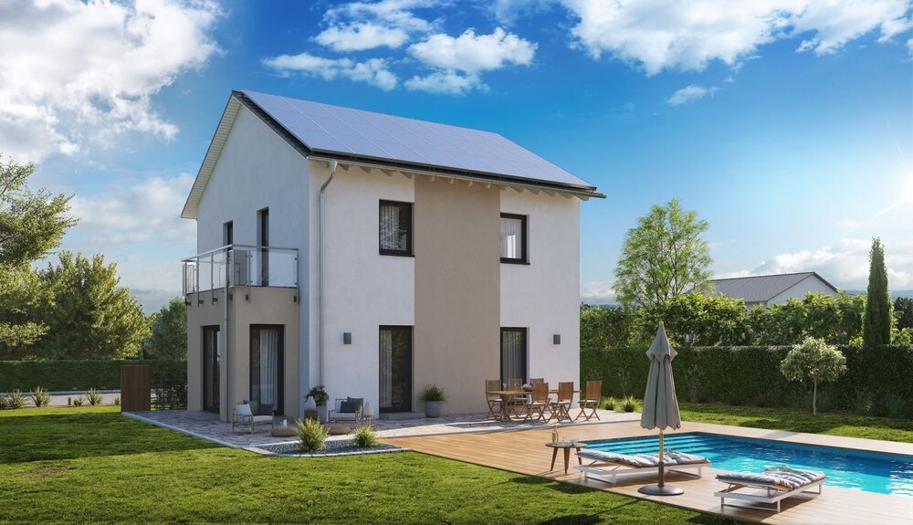 Ihre neue Stadtvilla in Heusenstamm malerfertig inkl. Grundstück - Einfamilienhaus Heusenstamm | Angebot:27284927