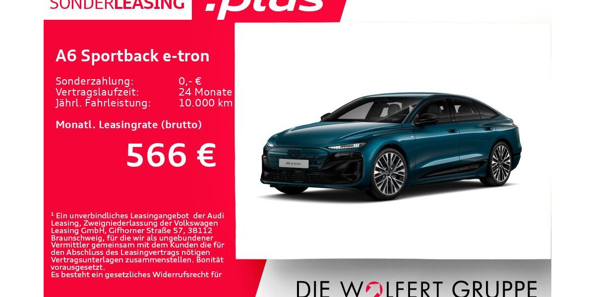Audi A6 e-tron 6.501 km 66.280 &euro; Großwallstadt 63868