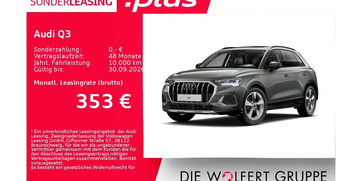 Audi Q3 7.546 km 35.480 &euro; Großwallstadt 63868