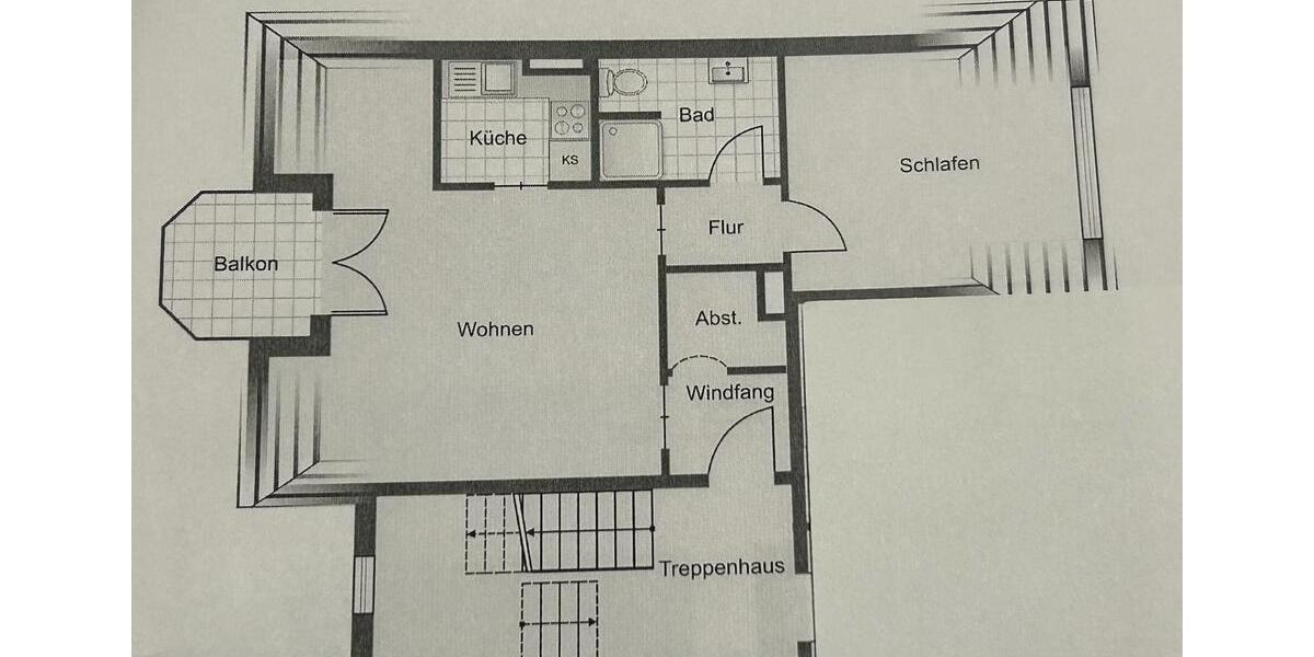 Etagenwohnung Dietzenbach - 2 Zimmer, 50 m&sup2;, 220.000&euro; | Angebot:25323355