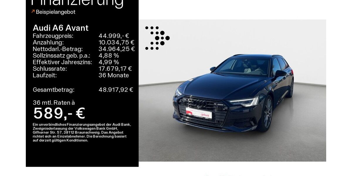 Audi A6 34.900 km 44.999 &euro; Linsengericht 63589