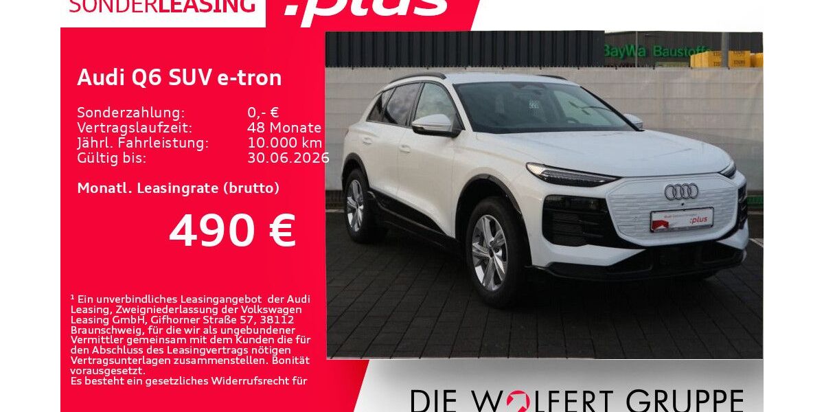 Audi Q6 e-tron 6.658 km 50.816 &euro; Großwallstadt 63868