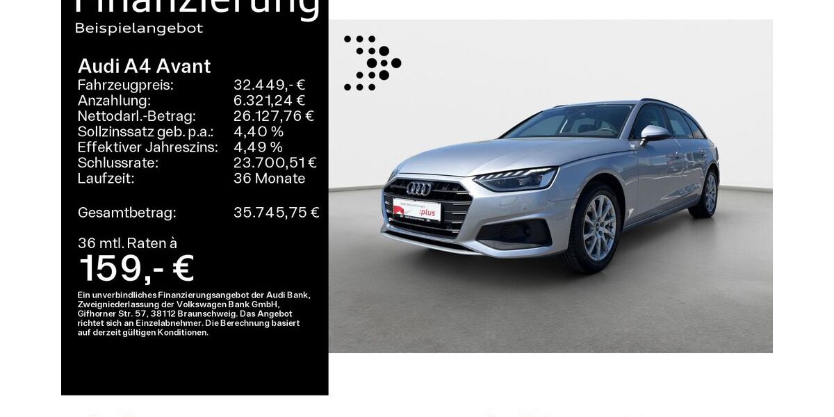 Audi A4 16.400 km 31.349 &euro; Hanau 63452