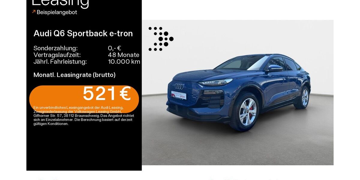 Audi Q6 e-tron 8.800 km 53.599 &euro; Hanau 63452