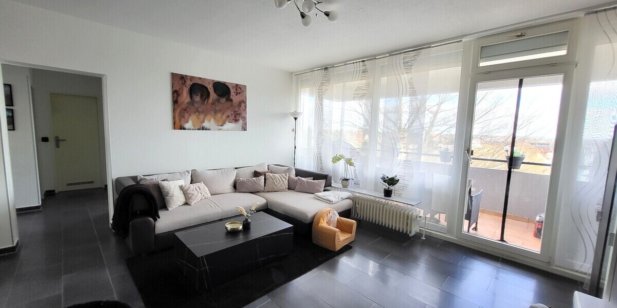 Modern sanierte 3 Zimmer-ETW in Ruhe und Blicklage - Etagenwohnung Bruchköbel | Angebot:26348249