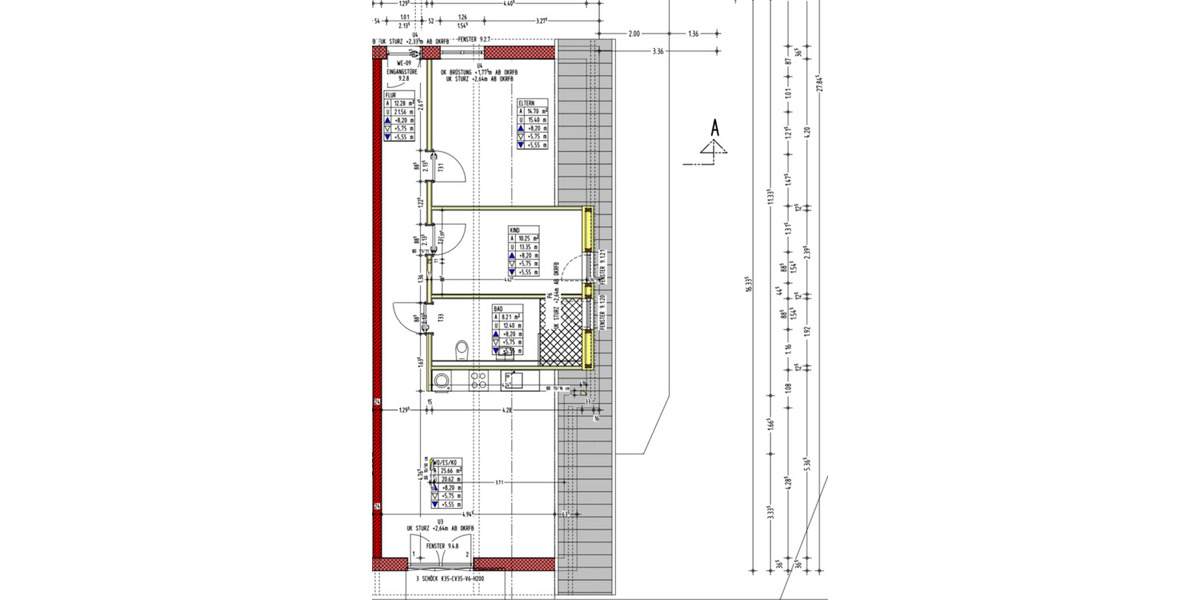 Etagenwohnung Erlenbach am Main - 3 Zimmer, 67 m&sup2;, 720&euro; | Angebot:25614050