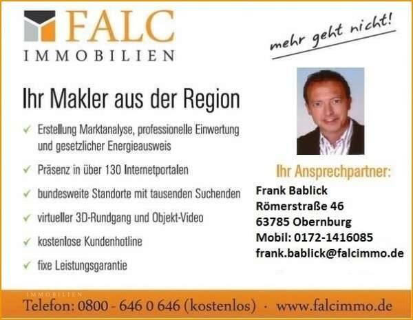 Etagenwohnung Kleinwallstadt - 2 Zimmer, 50 m&sup2;, 425&euro; | Angebot:26170542