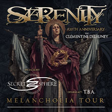 Serenity - Melancholia Tour 2027 11.02.2027 Colos - Saal