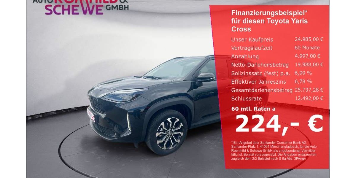 Toyota Yaris Cross 27.533 km 24.985 &euro; Dieburg 64807